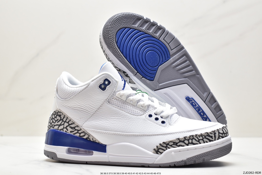 240 Air Jordan 3 Retro ”Hide and Sneak“ 白灰棕 AJ3 CK9246-851