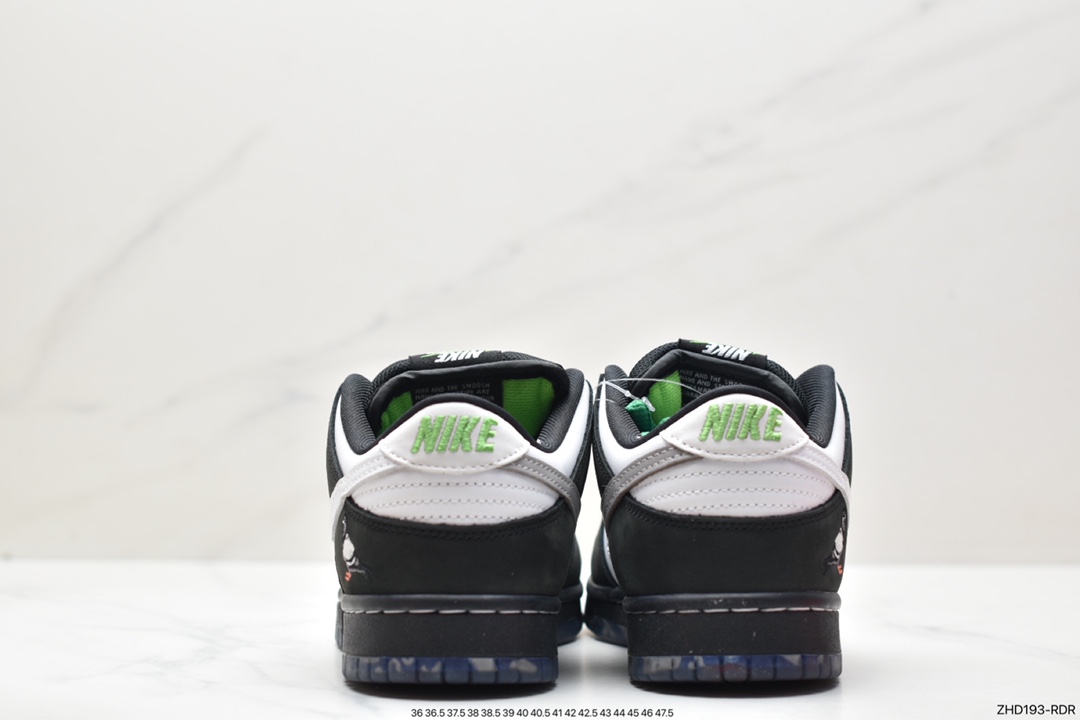 300 耐克Jeff Staple x Nike SB Dunk Low "Pigeon" 3.0“黑白熊猫鸽子”低帮板鞋 BV1310-013