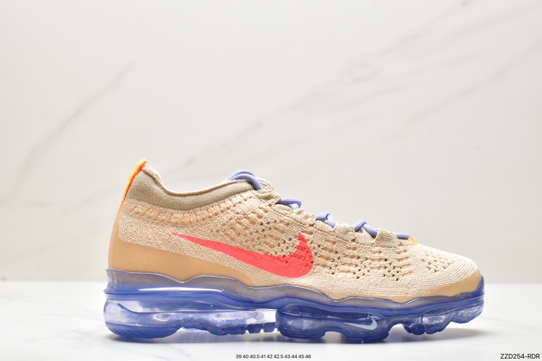 耐克Nk Vapormax 2023 Flyknit 耐克2023飞织透气休闲全掌大气垫跑鞋 DV6840-200