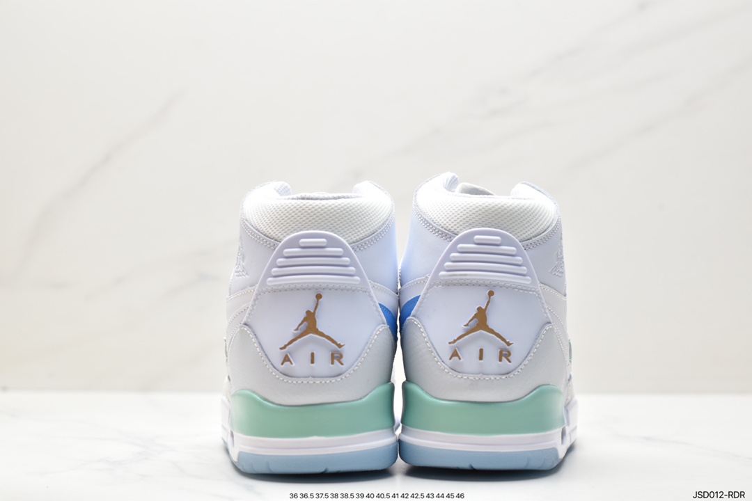 200 耐克Nike Air Jordan Legacy 312 Low”White/Pine Green“乔丹最强三合一混合版本低高帮篮球鞋 FN8896-131