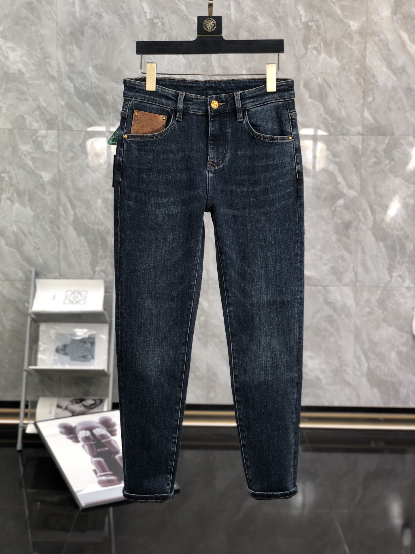 Louis Vuitton Clothing Jeans Blue Fall/Winter Collection Casual