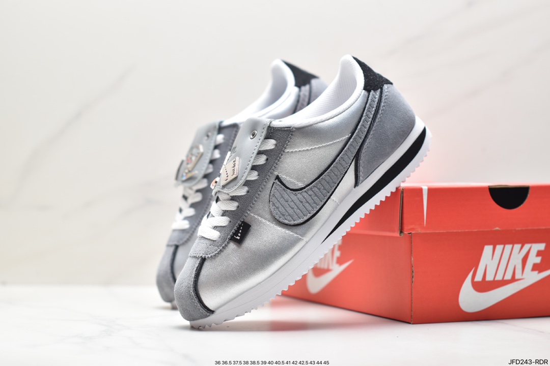 170 Nike Classic Cortez 全新配色经典阿甘休闲跑步鞋 FQ0259-110