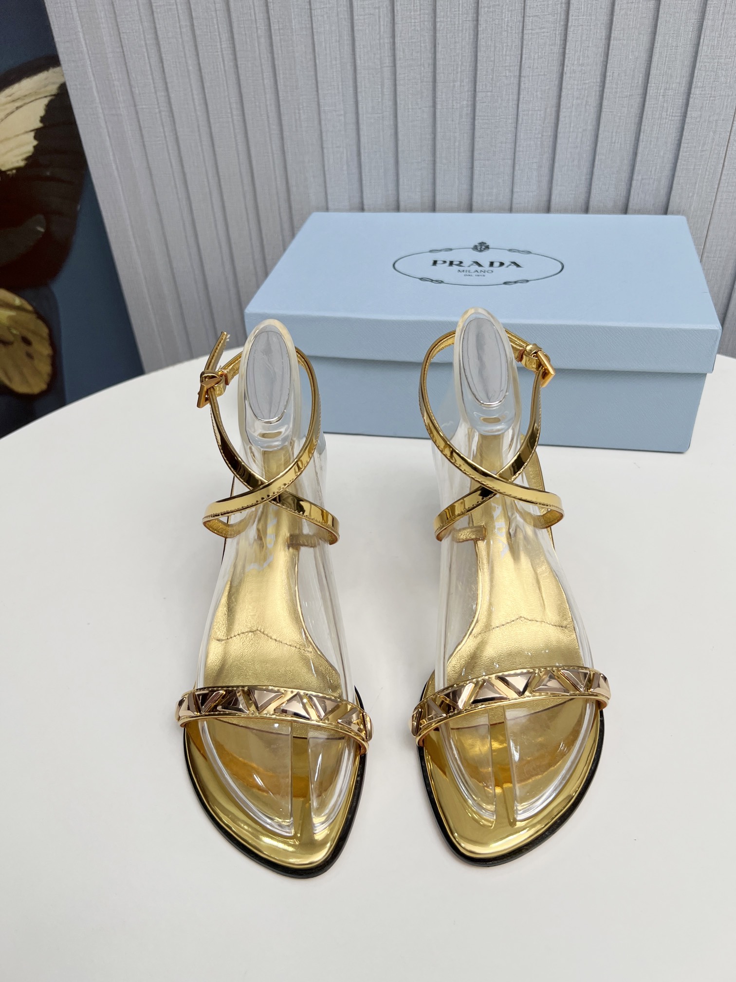 fábrica 2023 SSS relanza las nuevas botas largas y cortas de Prada, sandalias zapatos individuales, 