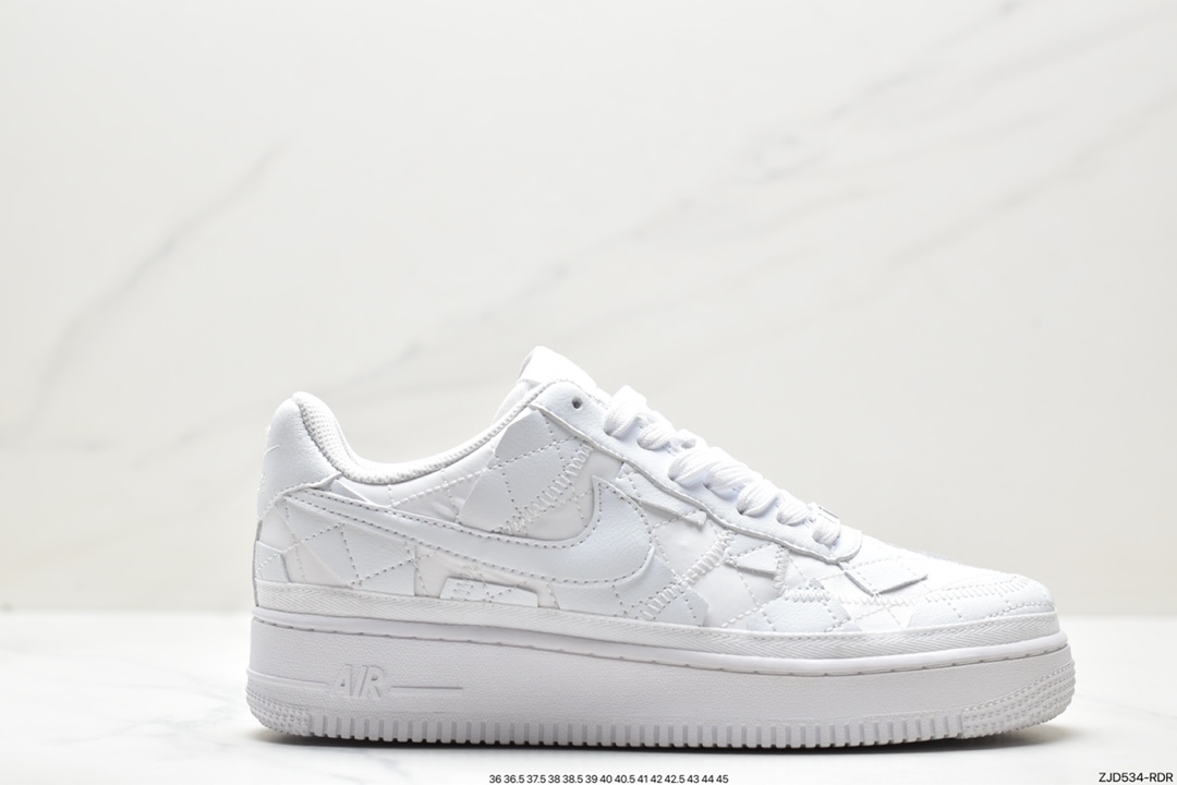 Billie Eilish x Nike Air Force 1‘07 Low SP”Sequoia“空军一号经典低帮百搭休闲运动板鞋“碧梨联名暗军绿碎布”DQ4137-300