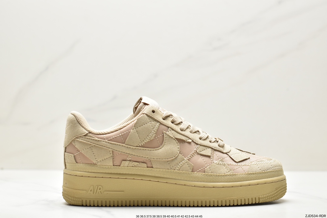 Billie Eilish x Nike Air Force 1‘07 Low SP”Sequoia“空军一号经典低帮百搭休闲运动板鞋“碧梨联名暗军绿碎布”DQ4137-300