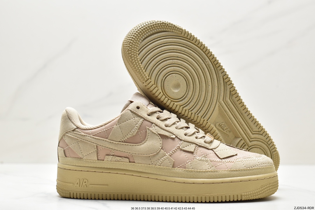 Billie Eilish x Nike Air Force 1‘07 Low SP”Sequoia“空军一号经典低帮百搭休闲运动板鞋“碧梨联名暗军绿碎布”DQ4137-300