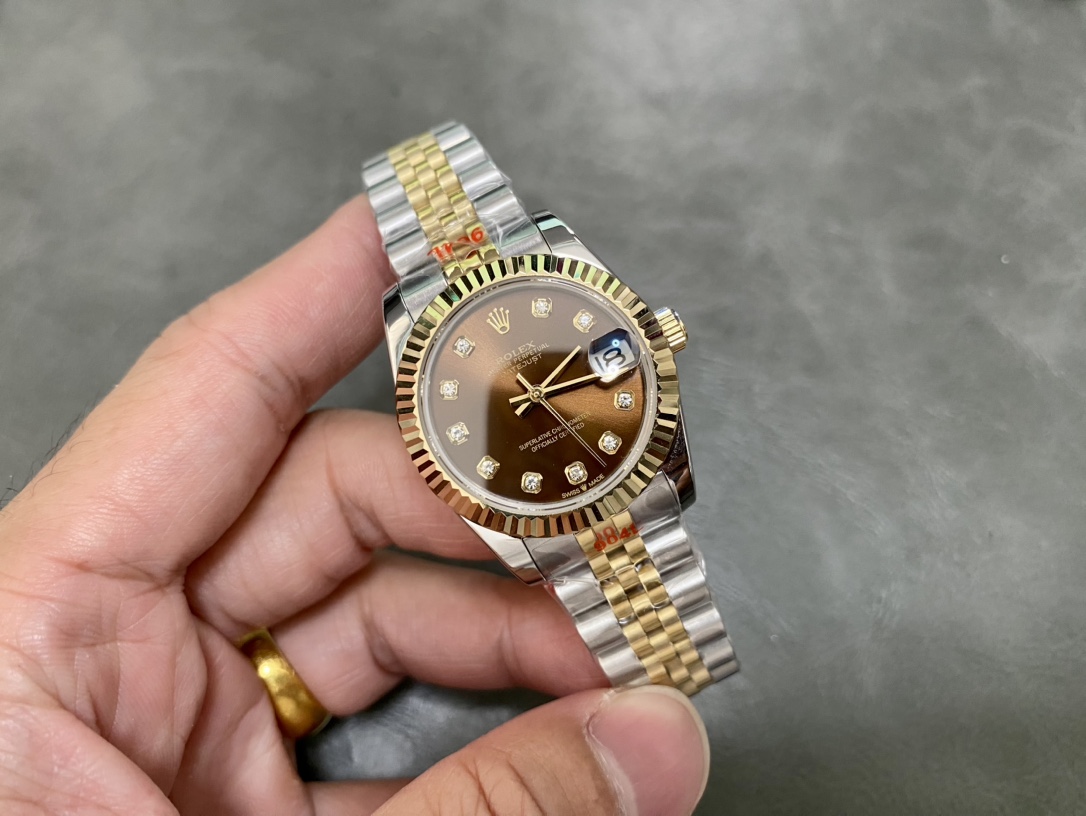 SK Factory 女款 劳力士Rolex 日志型 31mm 自動機械腕時計