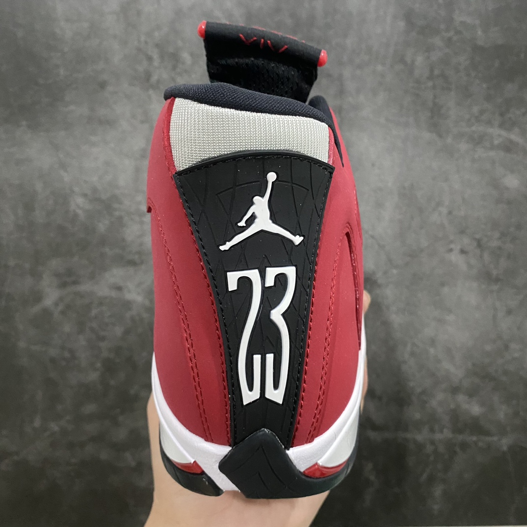 [Special Edition for Foreign Trade] Air Jordan AJ14 Black White Red Bulls 487471-006