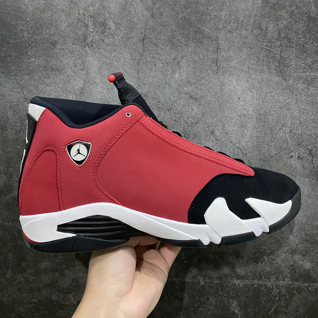 [Special Edition for Foreign Trade] Air Jordan AJ14 Black White Red Bulls 487471-006