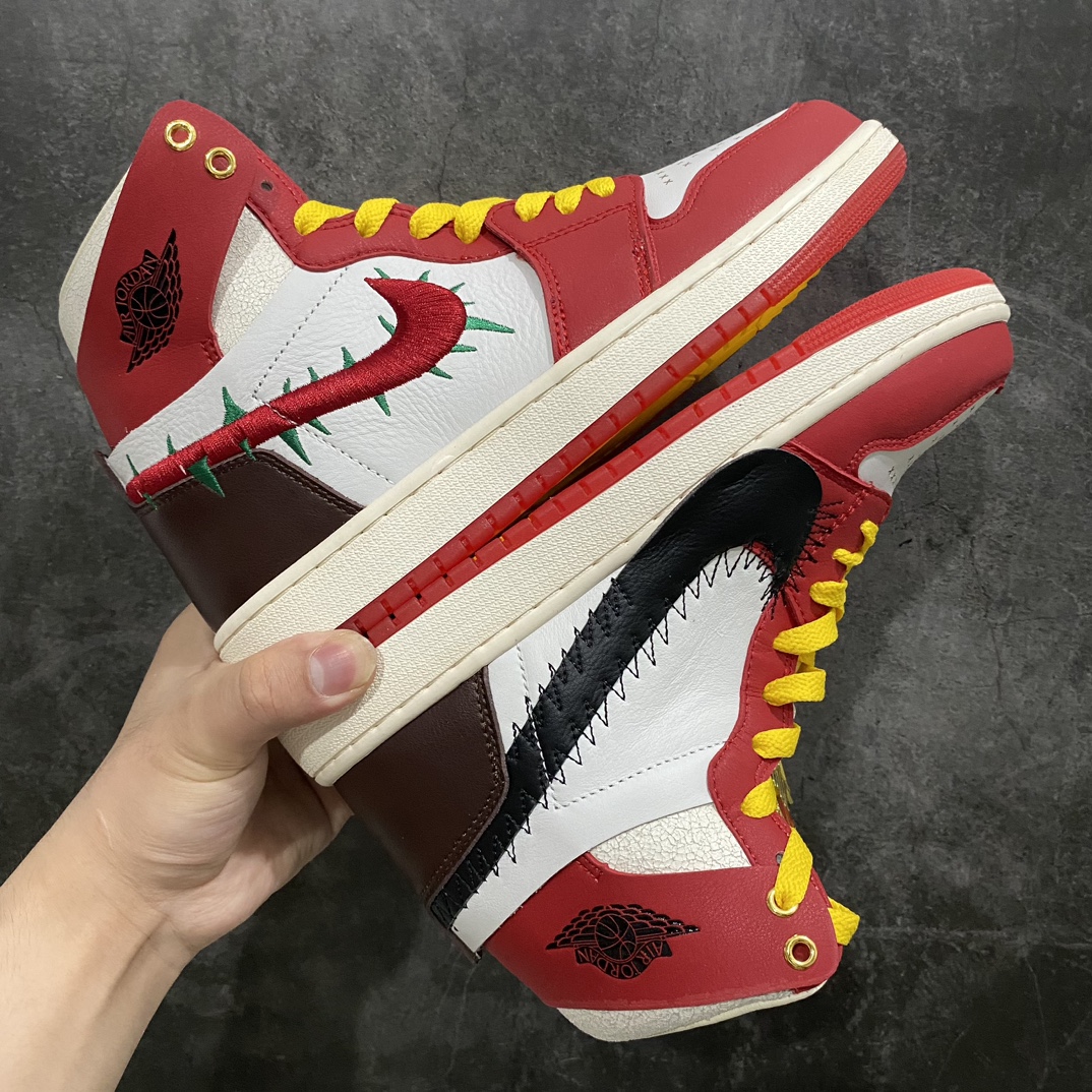 [Pure original] Teyana Taylor xJordan Air Jordan1 Thorn Rose FJ0604-601