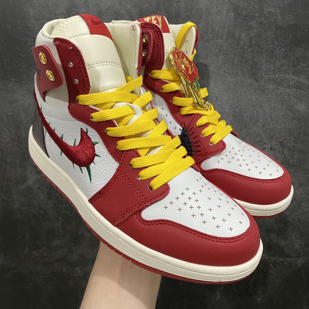 [Pure original] Teyana Taylor xJordan Air Jordan1 Thorn Rose FJ0604-601