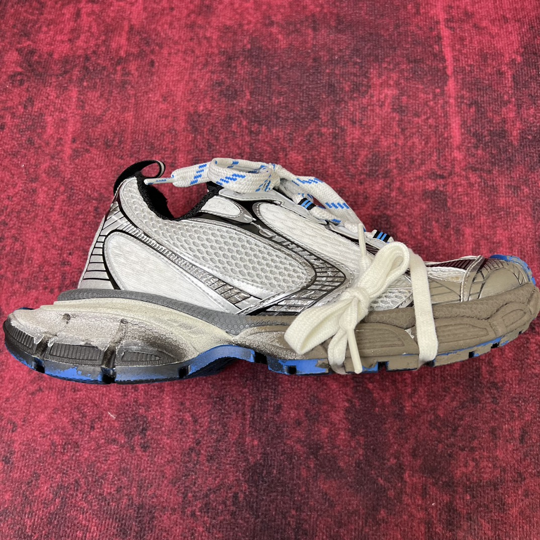 [Una talla más grande] Tenga en cuenta al pedir zapatos retro para papá Balenciaga 3xl teñidos de barro, accesorios par…