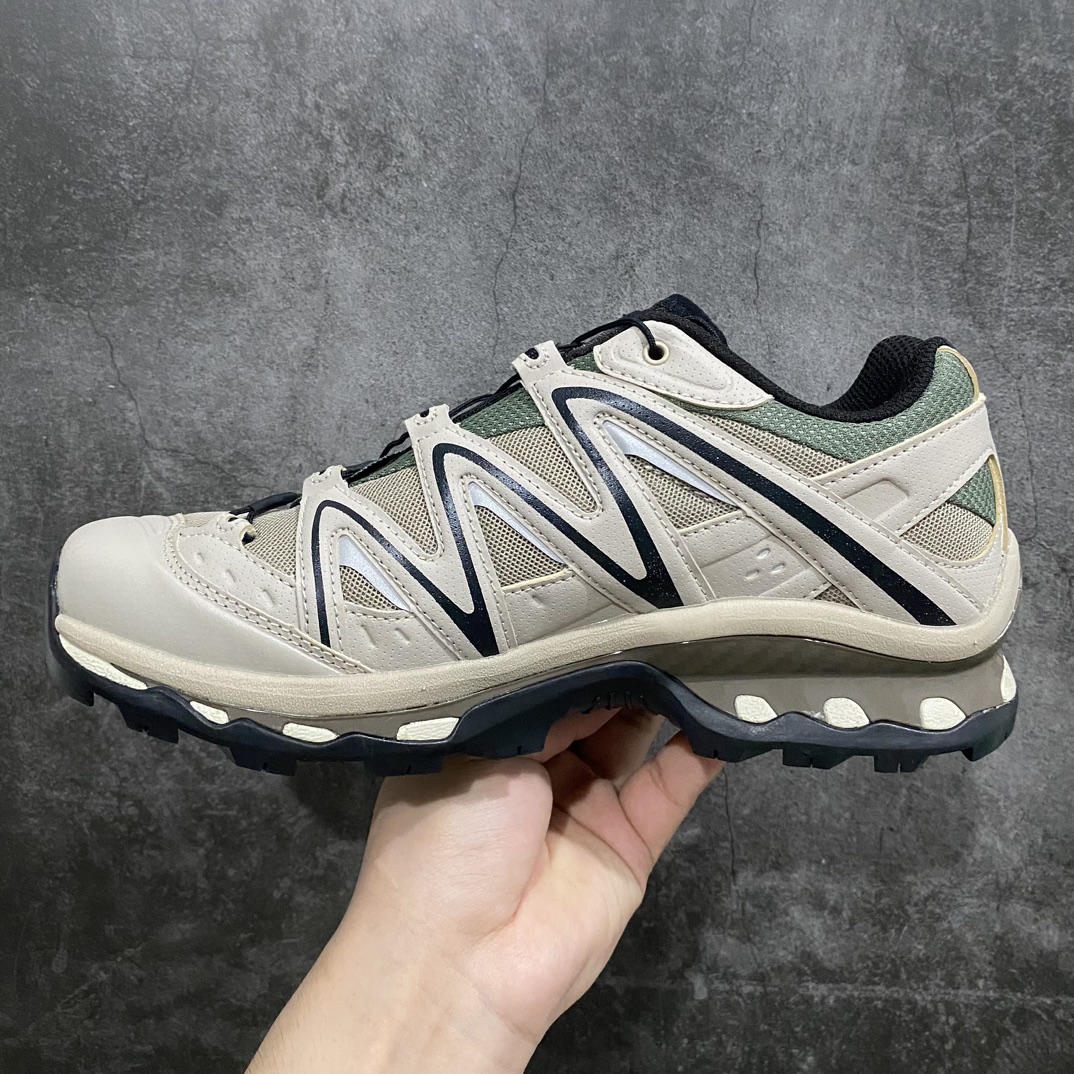 [Green x Edition] Salomon XT-QUEST ADV Salomon Couple Outdoor Functional Shoes Khaki