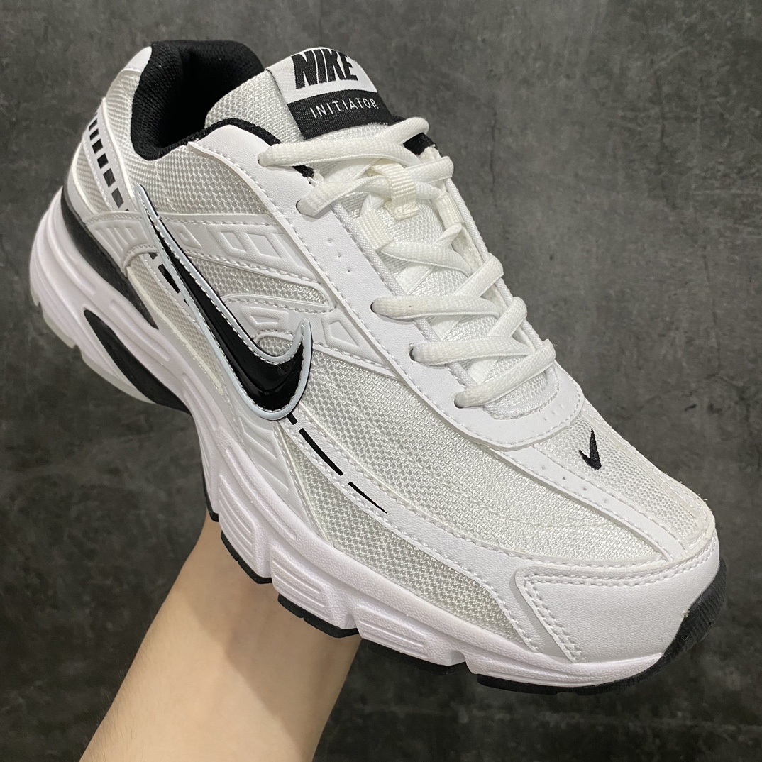 [Pure original V version] NK Initiator Running founder series retro dad shoes white and black 394055-100