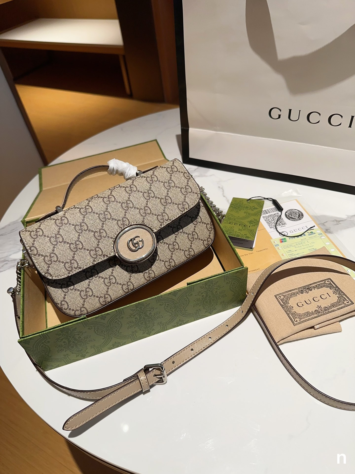 Gucci Les répliques
 Sacs À Bandoulière & À Épaule Baguette longue