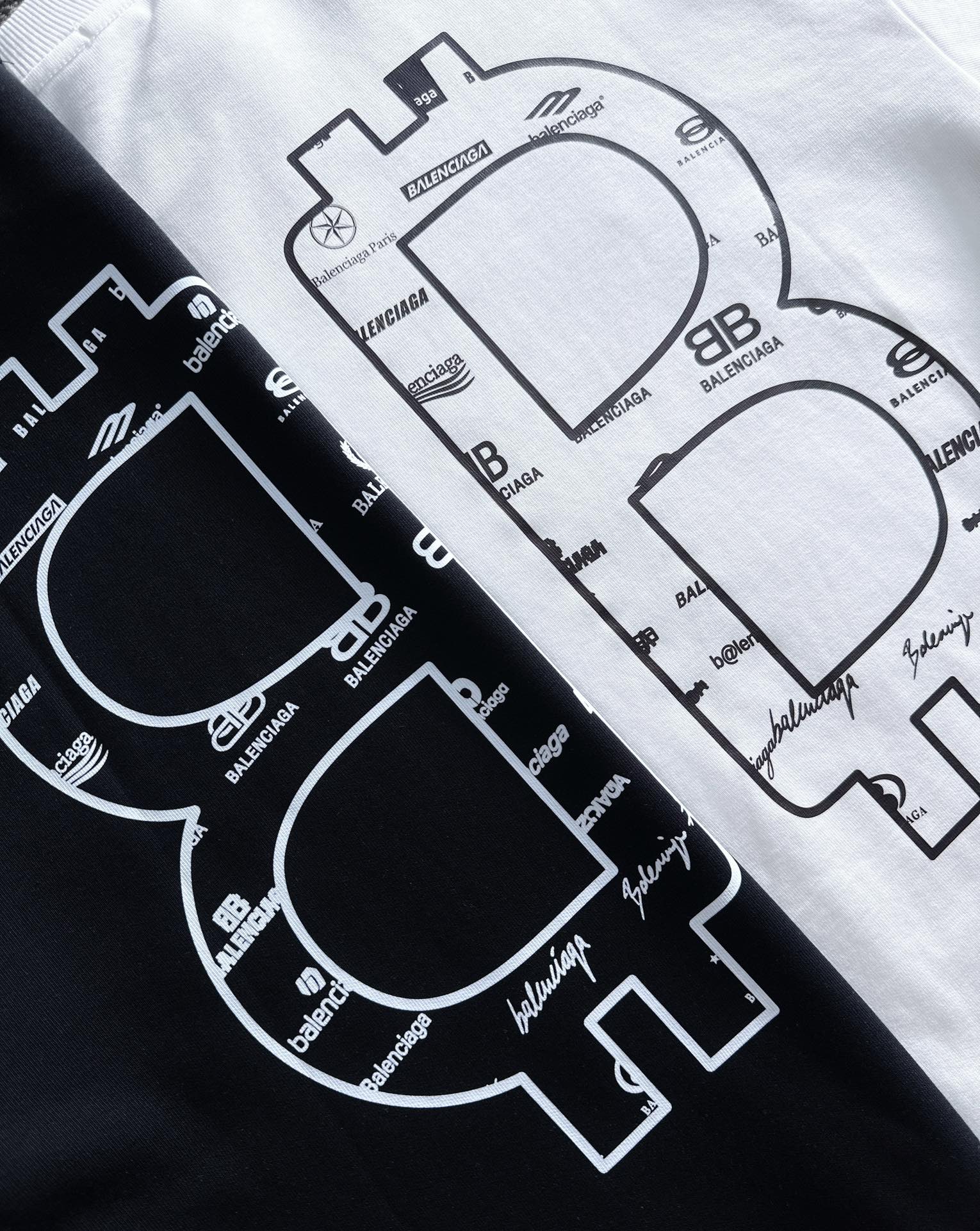 BALENCIAGA 秋冬男女同款カップル長袖パーカー - 着心地抜群の純コットン製