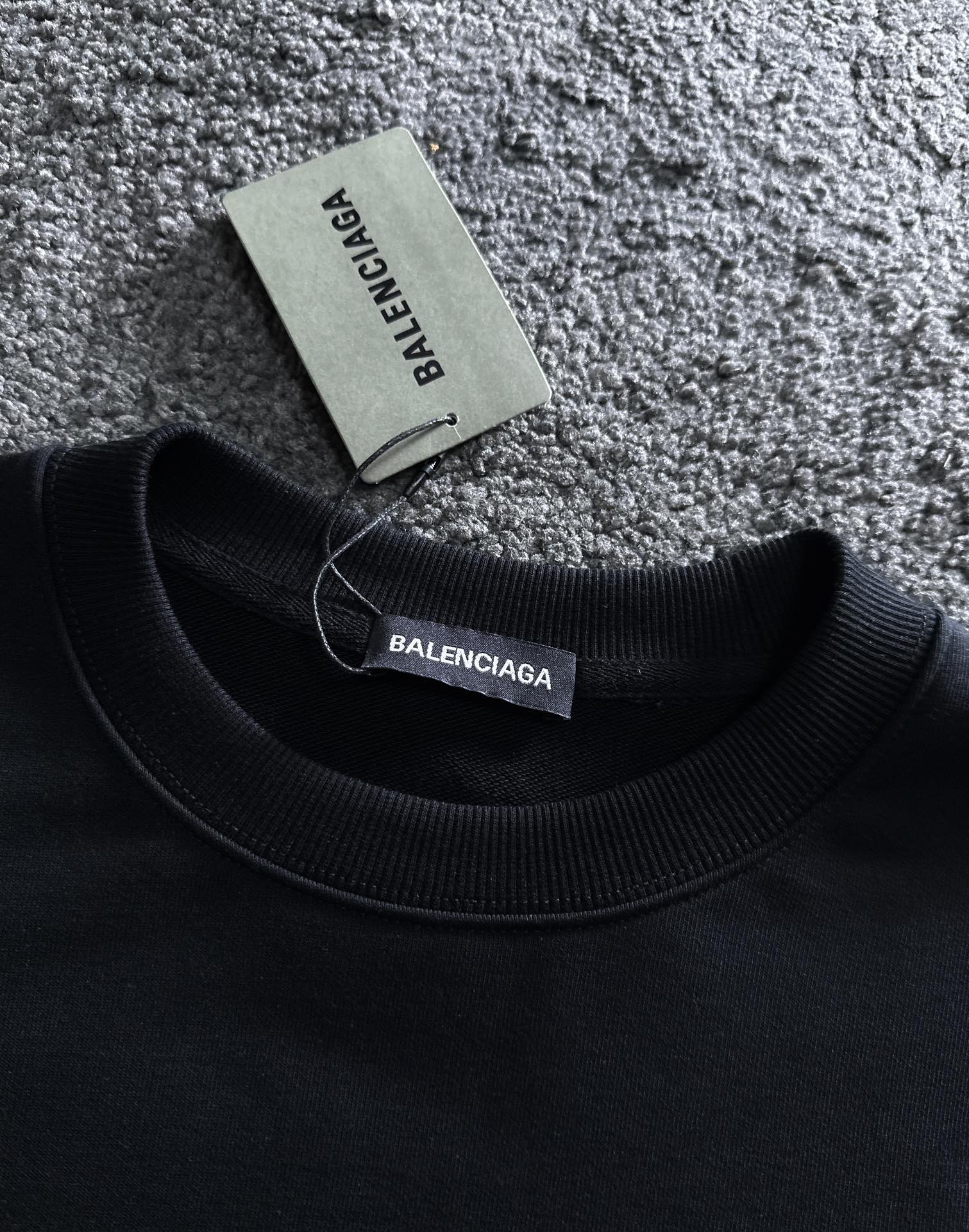 BALENCIAGA 秋冬男女同款カップル長袖パーカー - 着心地抜群の純コットン製