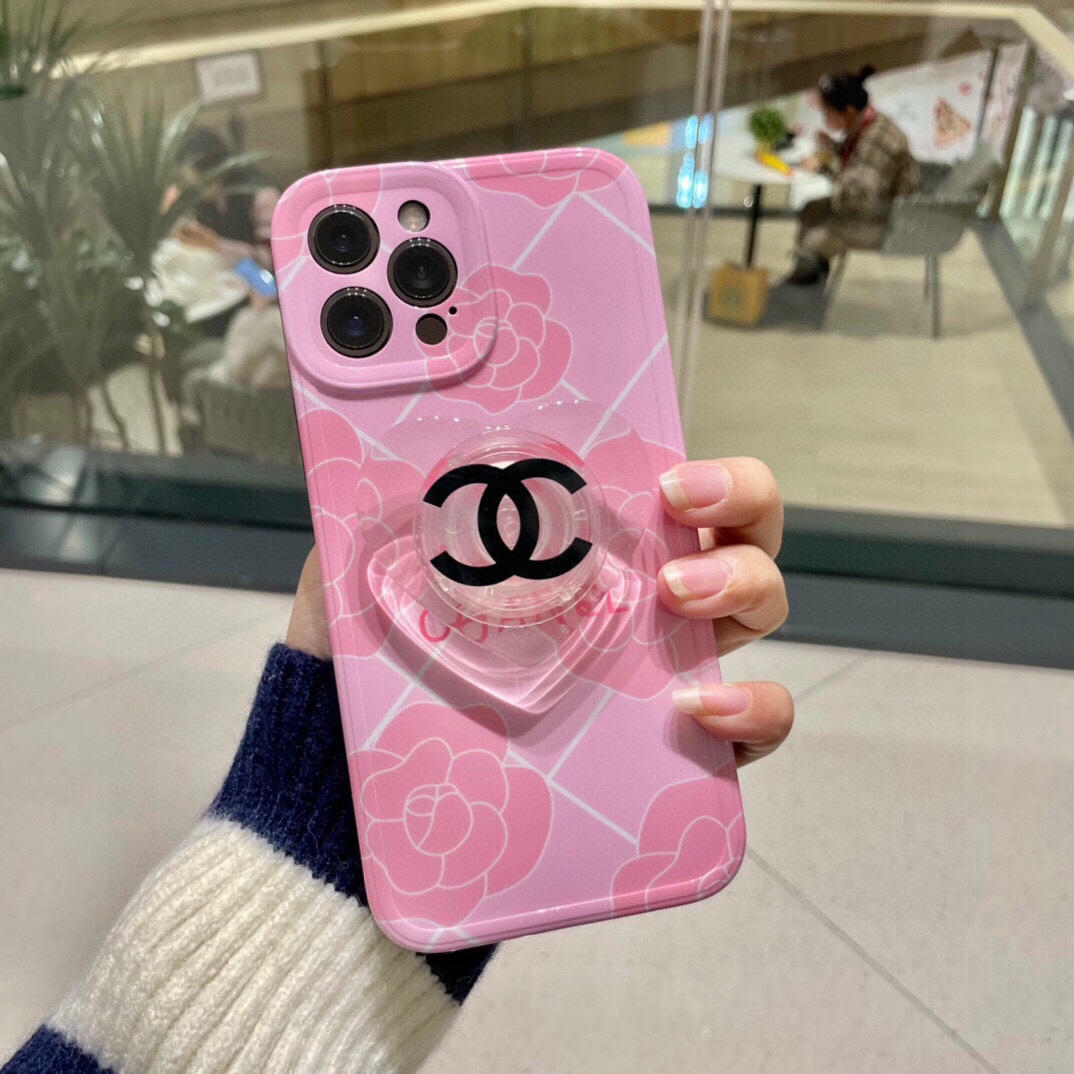 新品带支架山茶花CHANEL6.1iPhone13Pro6.1iPhone13Promax6.7iPho