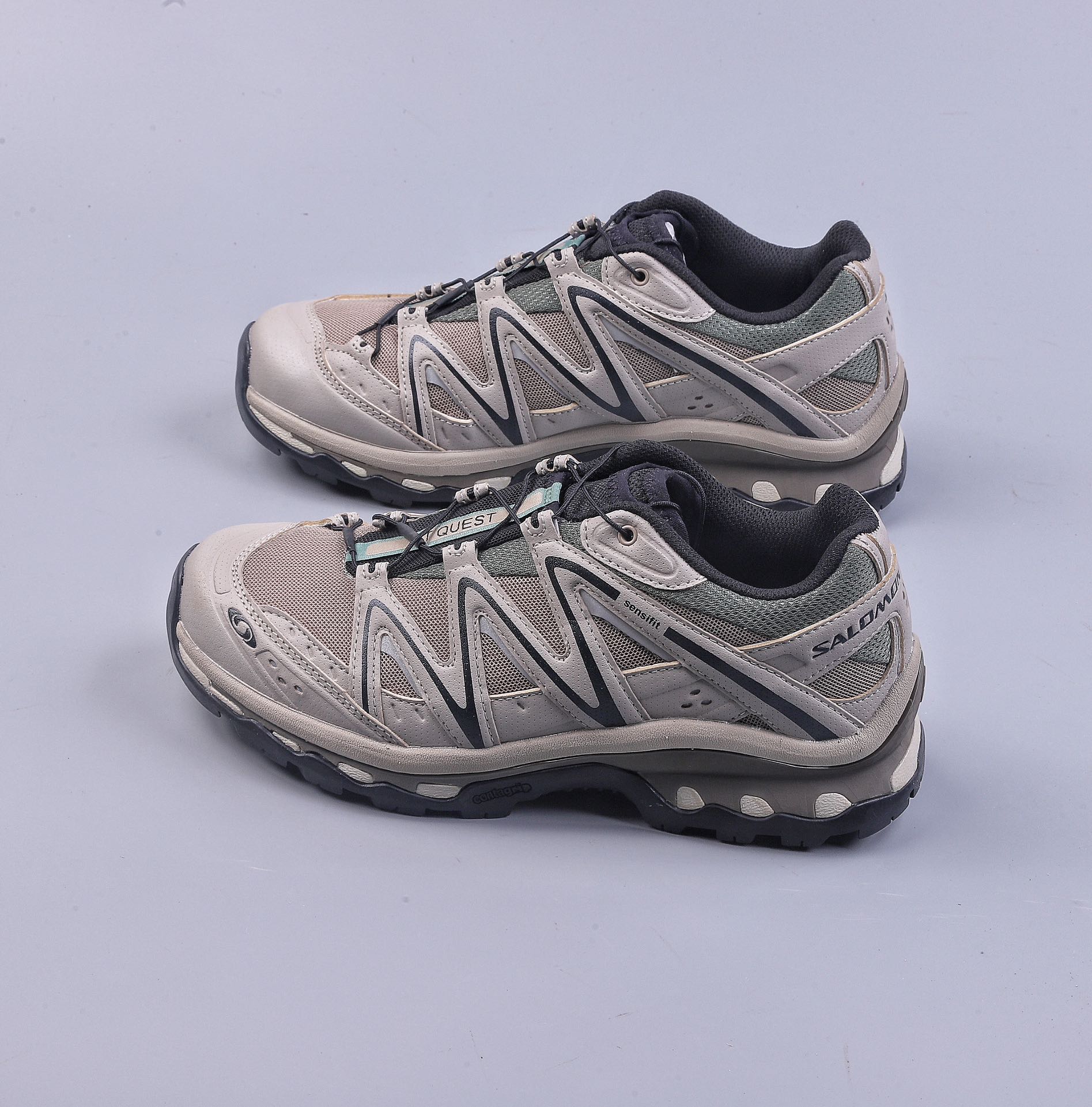 Green X Salomon XT-Quest ADV Salomon Explorer Series Outdoor Cross-Country Running Shoes 474790-27