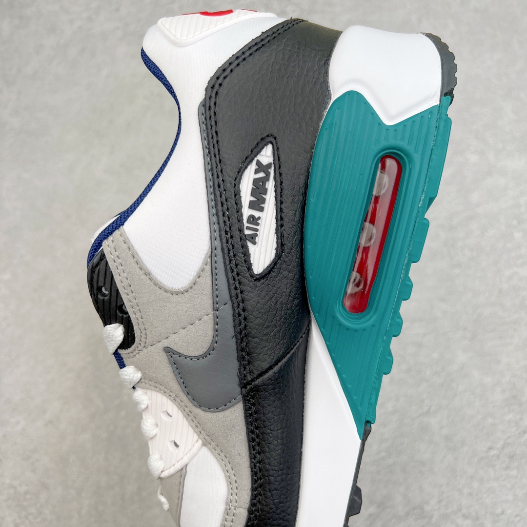 图片[7]-＃MX版 NK Air MAX 90 气垫复古减震跑步鞋 DJ5194-100 经典重温 独家陆续补货 外单专供大厂出品 品质稳定 一百余色 终端操作 Air Max 90于1990年推出 来自Air Max系列 在Air Max 1的基础上改进而得 增加了气垫面积 外型上也更为流线 最特別的就是加入了菱纹塑胶嵌板 为Air Max 90增添了许多潮流气息 皮革鞋面 造就出色耐穿性和支撑力 Max Air缓震配置搭配泡棉中底 令Air Max 90轻盈而舒适 华夫格橡胶外底 铸就Air Max 90非凡的抓地力 而Air Max 90不仅是一双跑鞋 它成功跨越了时间的演进 成为了球鞋文化与潮流圈中最熟为人知的鞋款之一 尺码：36 36.5 37.5 38 38.5 39 40 40.5 41 42 42.5 43 44 44.5 45-选品中心