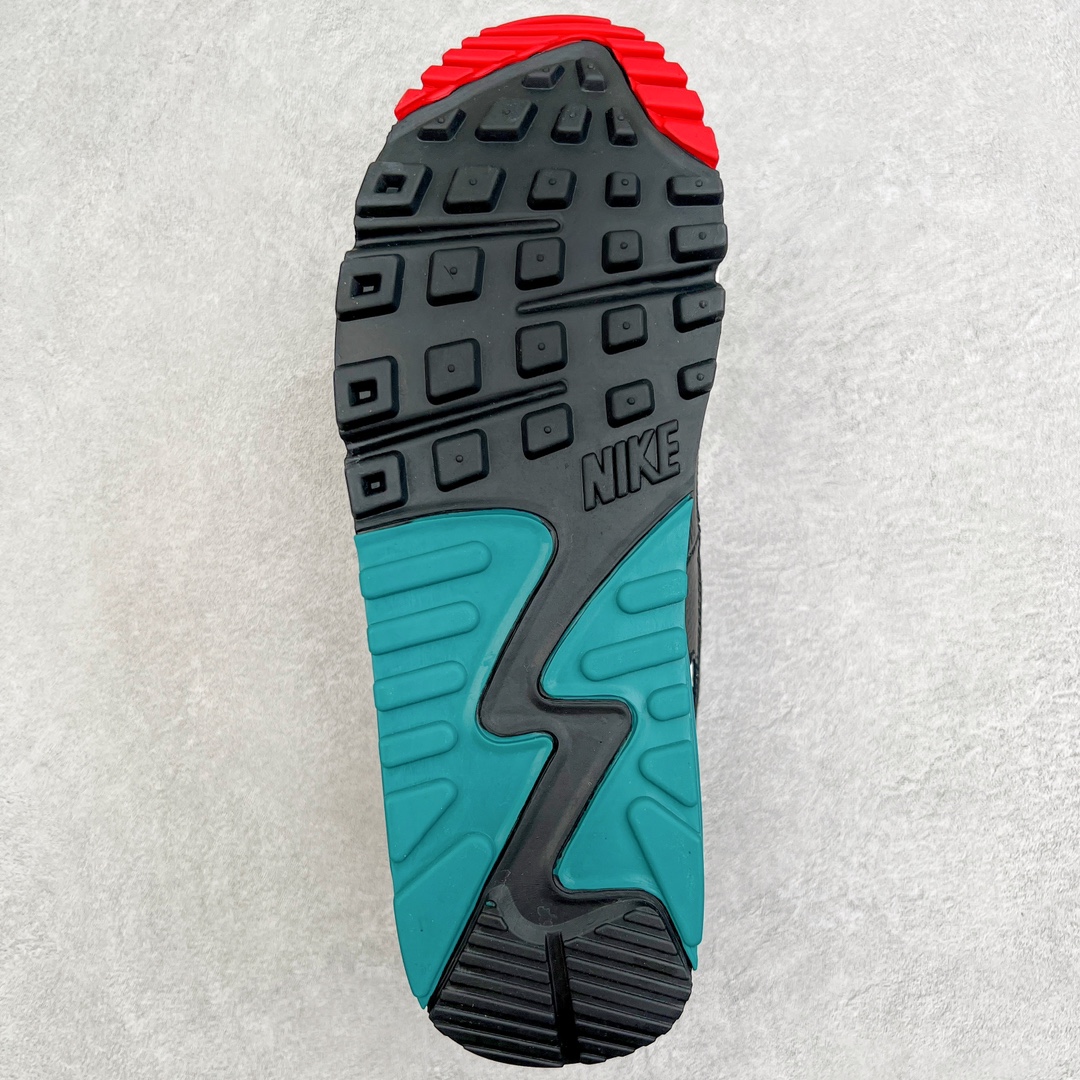 图片[9]-＃MX版 NK Air MAX 90 气垫复古减震跑步鞋 DJ5194-100 经典重温 独家陆续补货 外单专供大厂出品 品质稳定 一百余色 终端操作 Air Max 90于1990年推出 来自Air Max系列 在Air Max 1的基础上改进而得 增加了气垫面积 外型上也更为流线 最特別的就是加入了菱纹塑胶嵌板 为Air Max 90增添了许多潮流气息 皮革鞋面 造就出色耐穿性和支撑力 Max Air缓震配置搭配泡棉中底 令Air Max 90轻盈而舒适 华夫格橡胶外底 铸就Air Max 90非凡的抓地力 而Air Max 90不仅是一双跑鞋 它成功跨越了时间的演进 成为了球鞋文化与潮流圈中最熟为人知的鞋款之一 尺码：36 36.5 37.5 38 38.5 39 40 40.5 41 42 42.5 43 44 44.5 45-选品中心