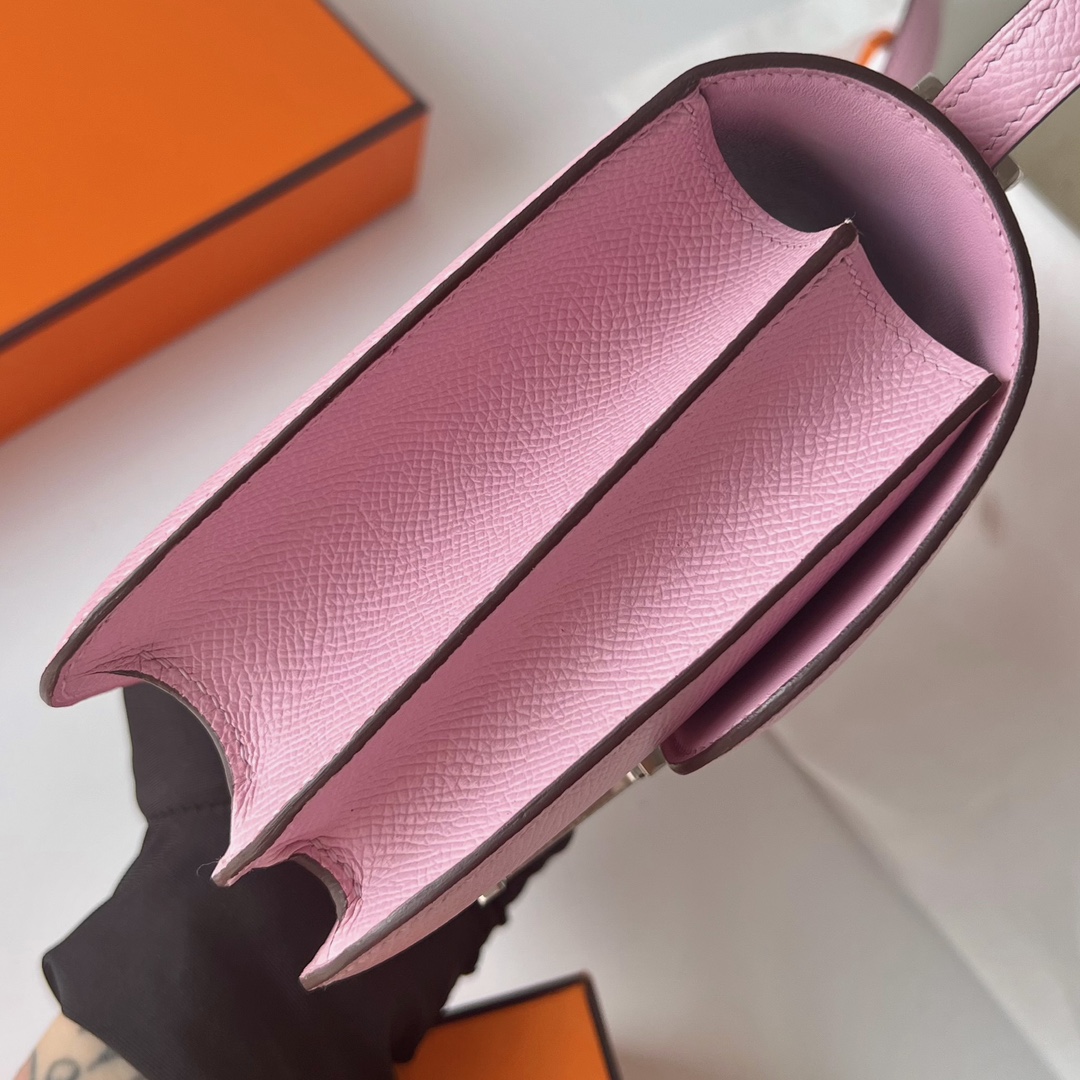 Dove acquistare di alta qualità Hermes Constance Borse Crossbody & Borse a Tracolla Designer replica Viola Hardware argento Epsom 5 i1694245997 2367 3