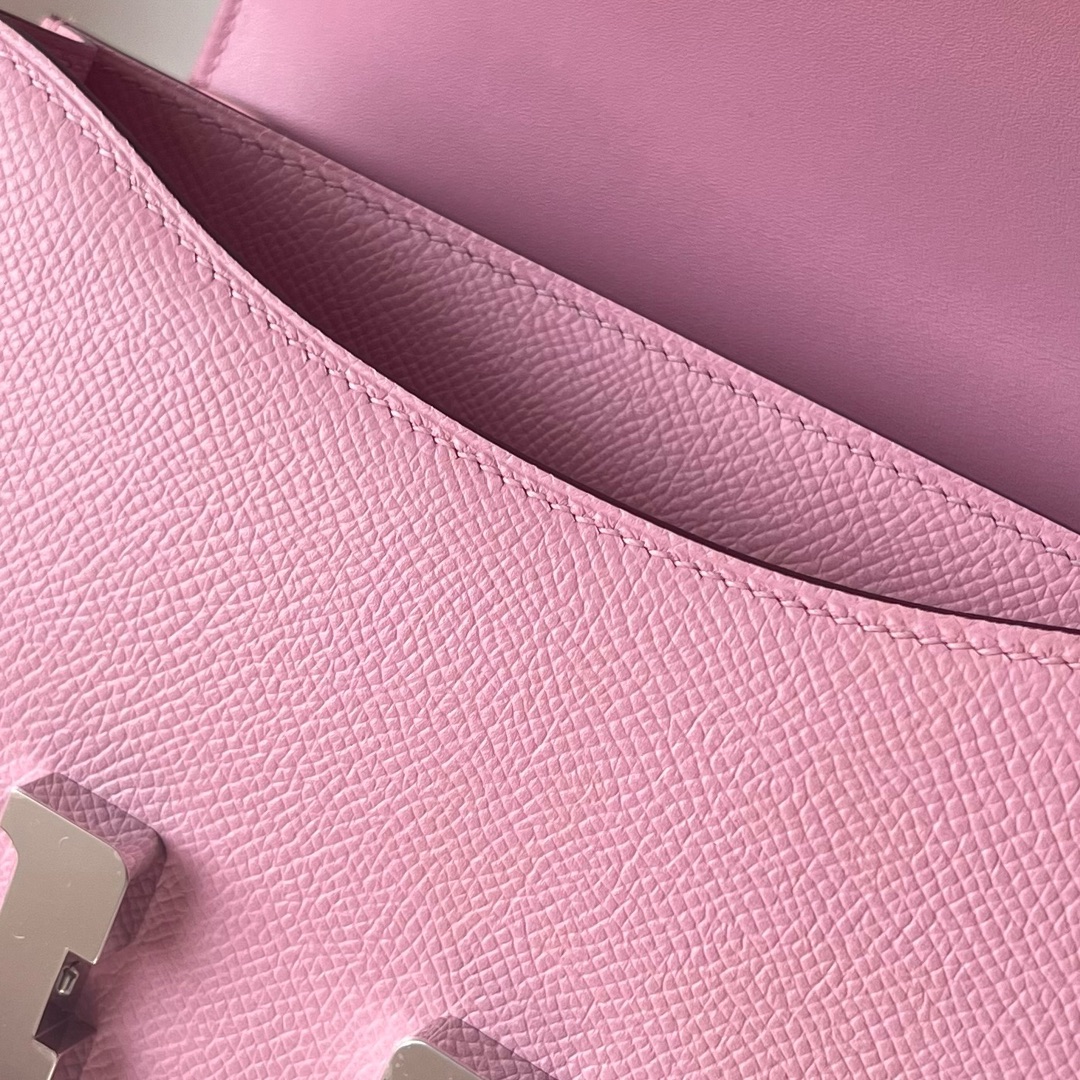 Dove acquistare di alta qualità Hermes Constance Borse Crossbody & Borse a Tracolla Designer replica Viola Hardware argento Epsom 7 i1694245998 5805 5