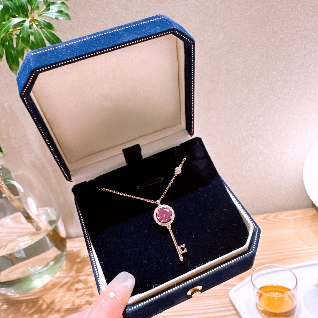 S925 Sterling Silver Moissanite Necklace Soft Christmas Silver