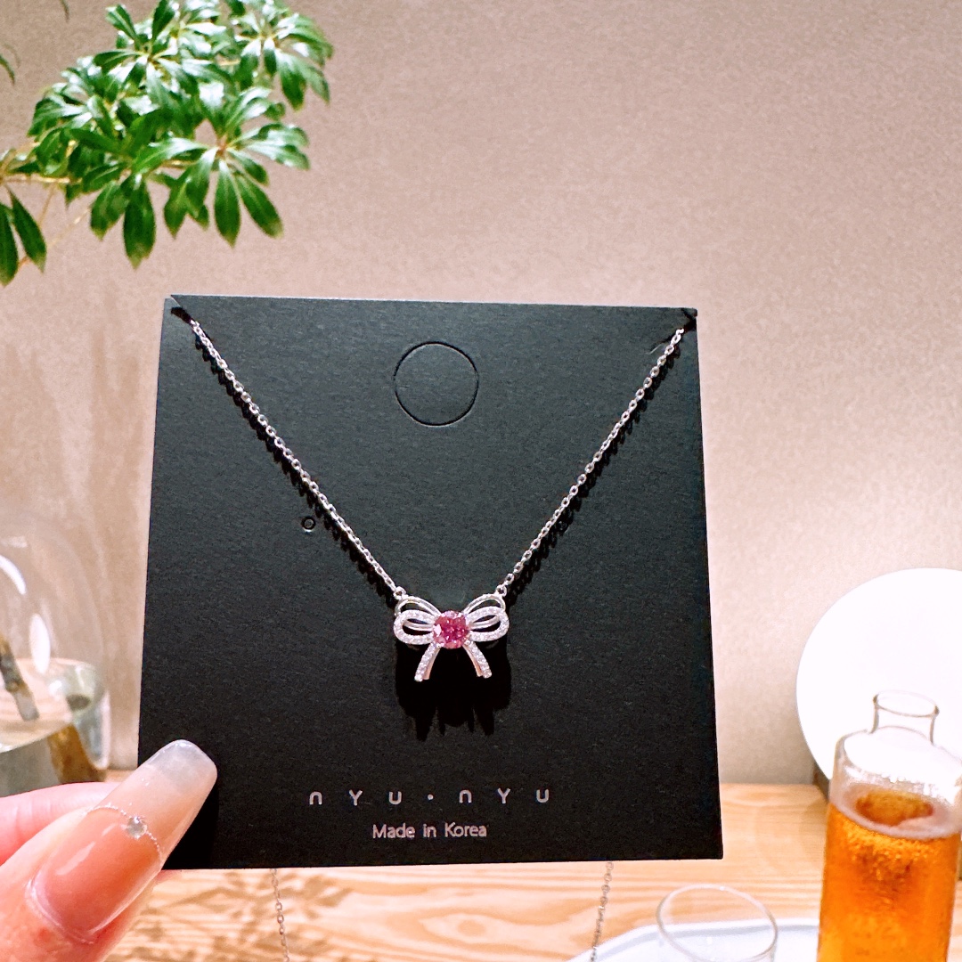 S925 Sterling Silver Moissanite Necklace Lively Anniversary Silver