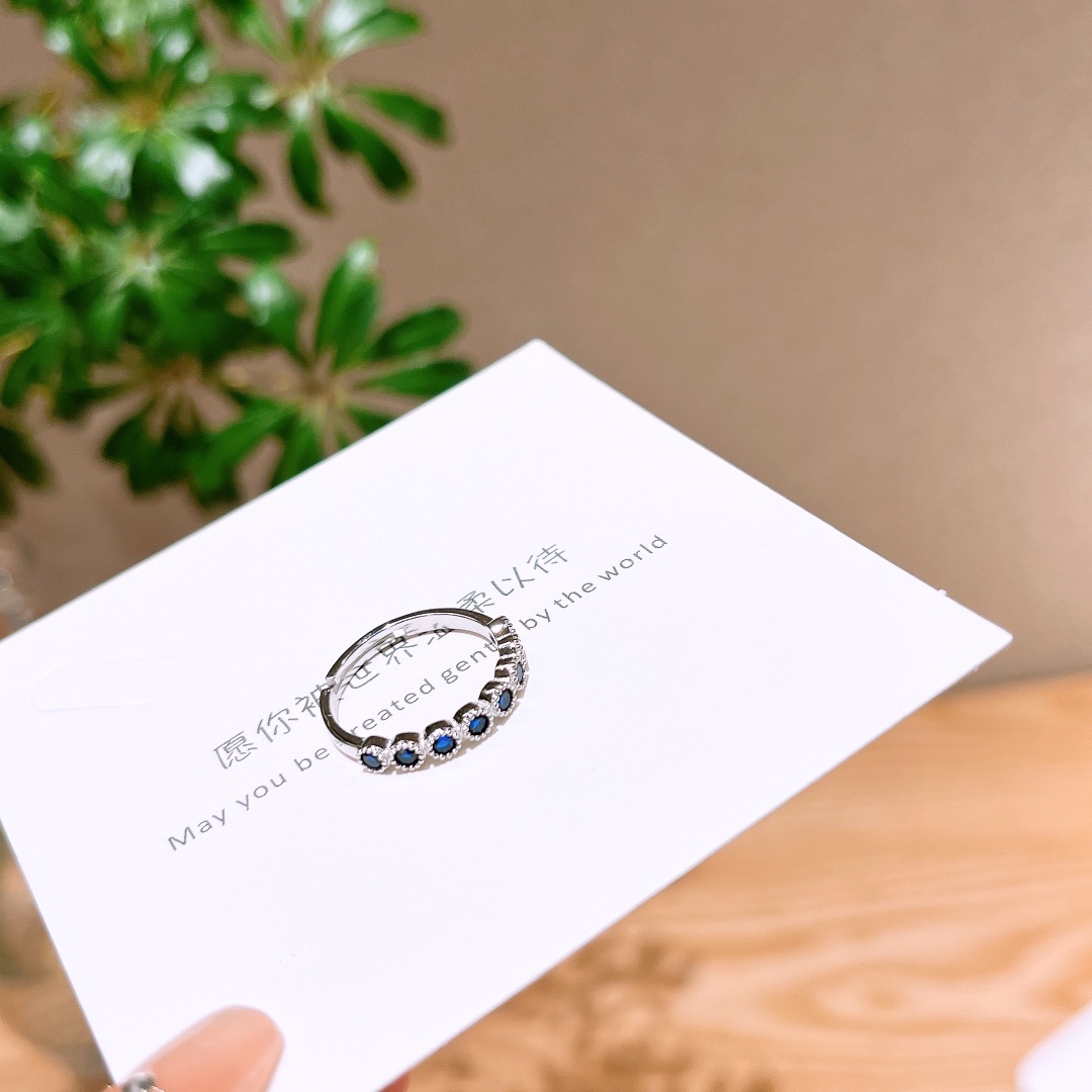 Hypoallergenic Silver Ring Pure Birthday Gold