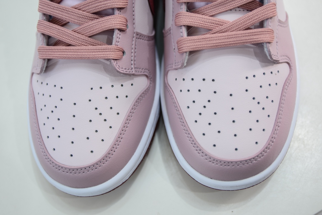 Pure original NK Dunk Low bubble jellyfish strawberry pink FD1232-001