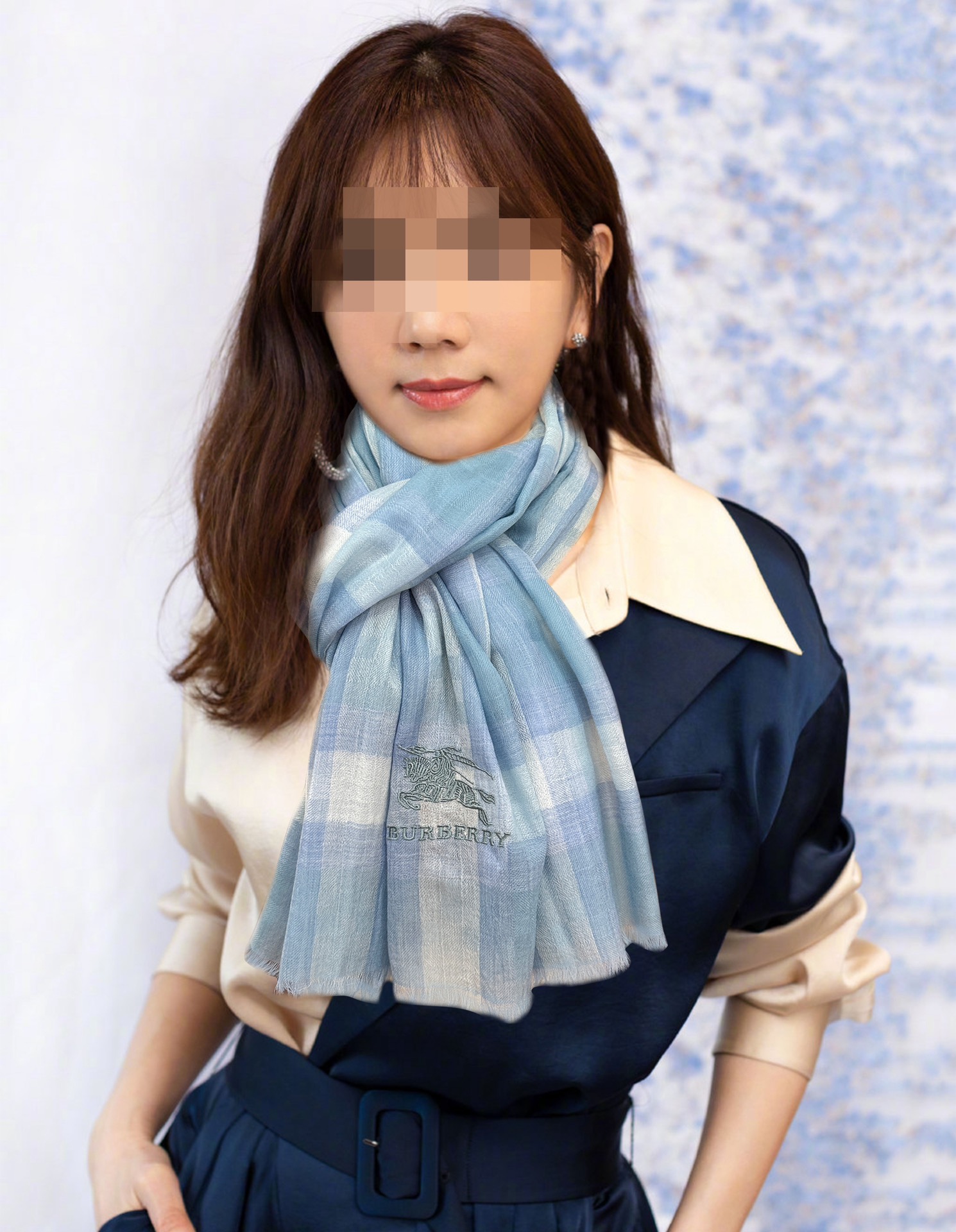 Burberry巴宝莉内蒙古山羊绒围巾