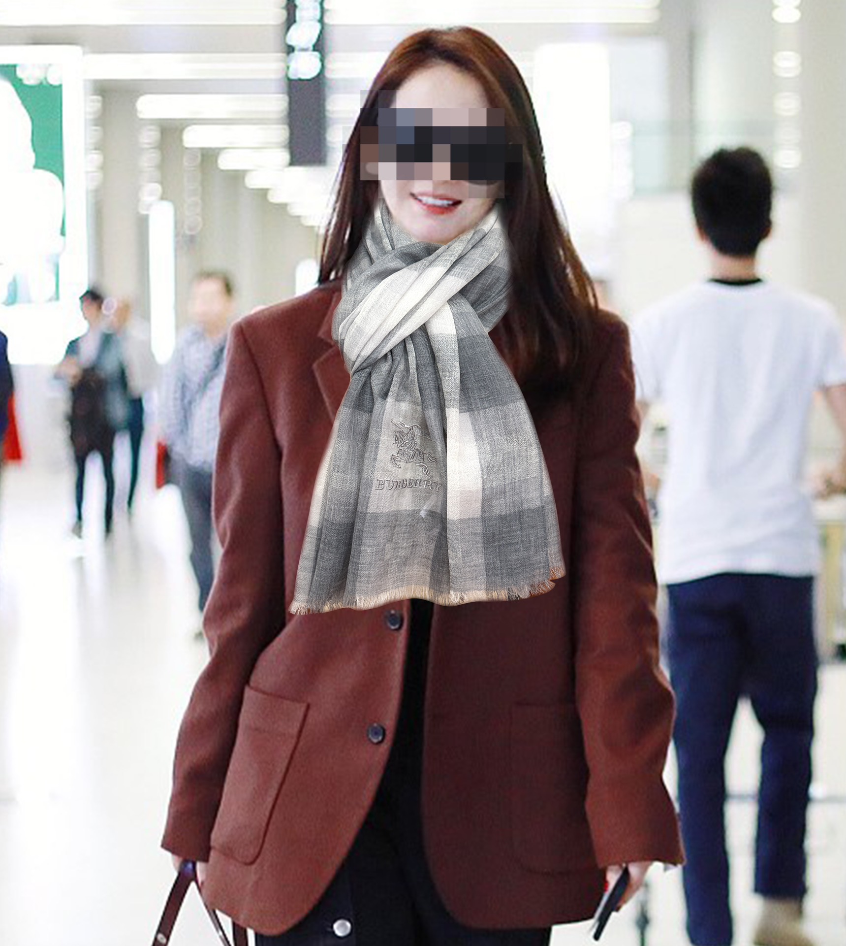 Burberry巴宝莉内蒙古山羊绒围巾