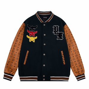 MCM Clothing Coats & Jackets Embroidery Unisex Cotton Weave Fall/Winter Collection