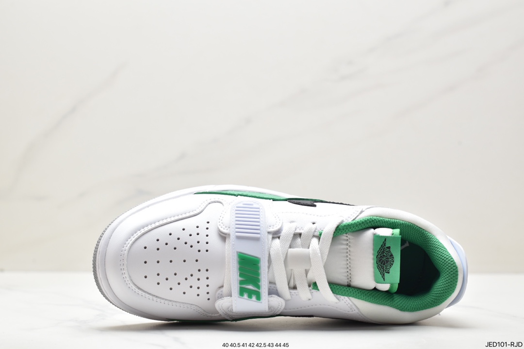 Nike Air Jordan Legacy 312 Low ”White/Pine Green” Jordan's most popular basketball shoes FN3406-101