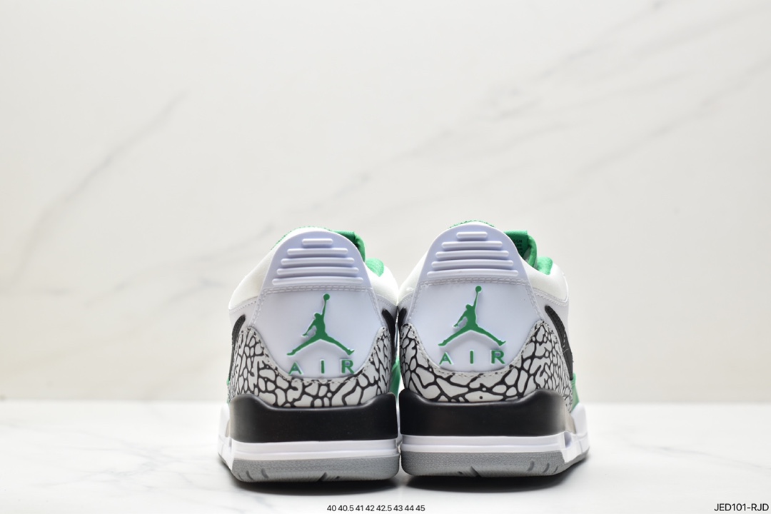 Nike Air Jordan Legacy 312 Low ”White/Pine Green” Jordan's most popular basketball shoes FN3406-101