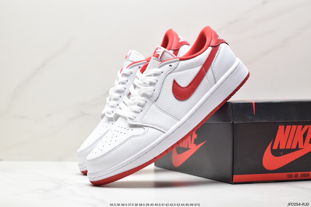 Air Jordan 1 Low White Red CZ0790-161