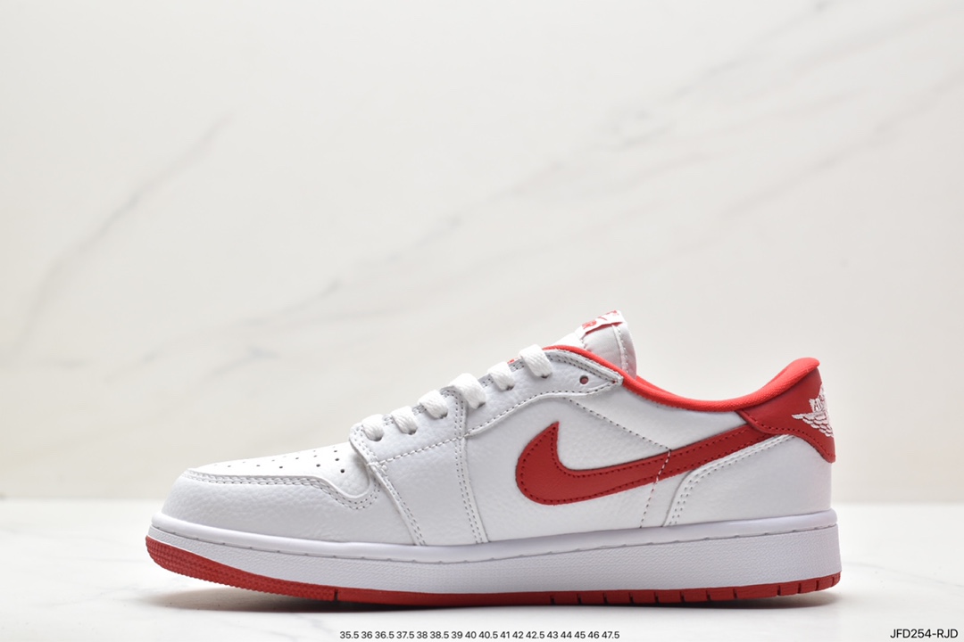 Air Jordan 1 Low White Red CZ0790-161