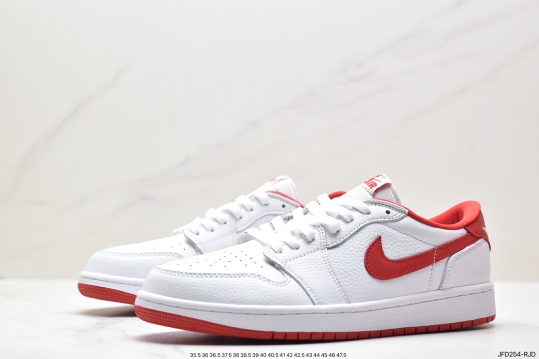 Air Jordan 1 Low White Red CZ0790-161