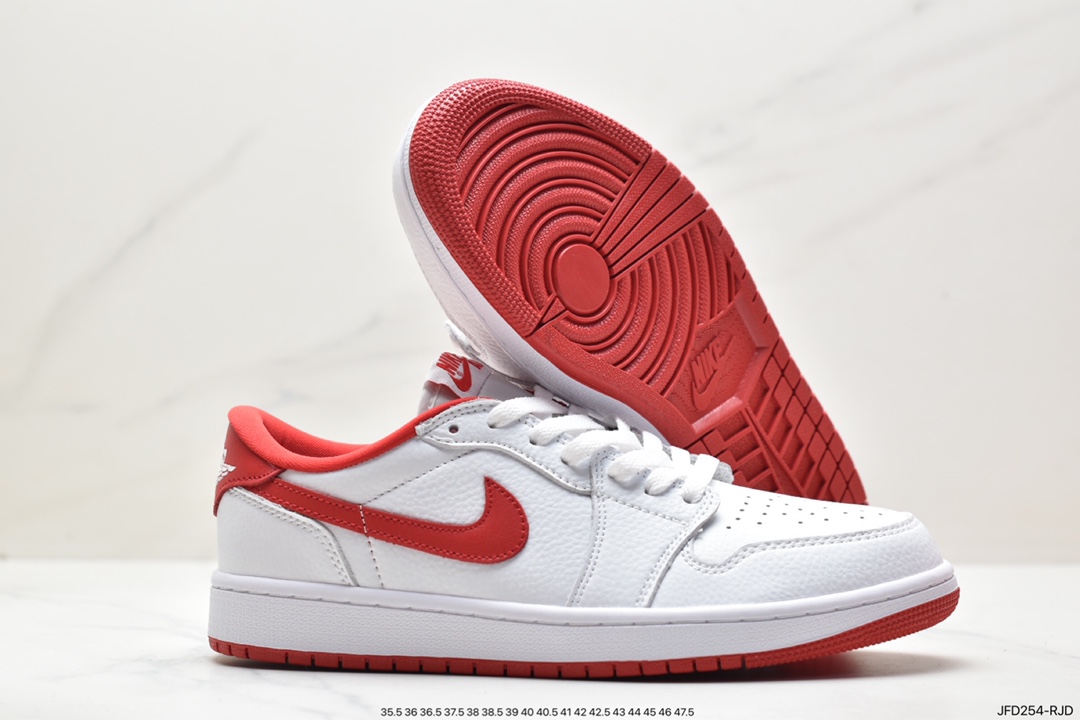 Air Jordan 1 Low White Red CZ0790-161