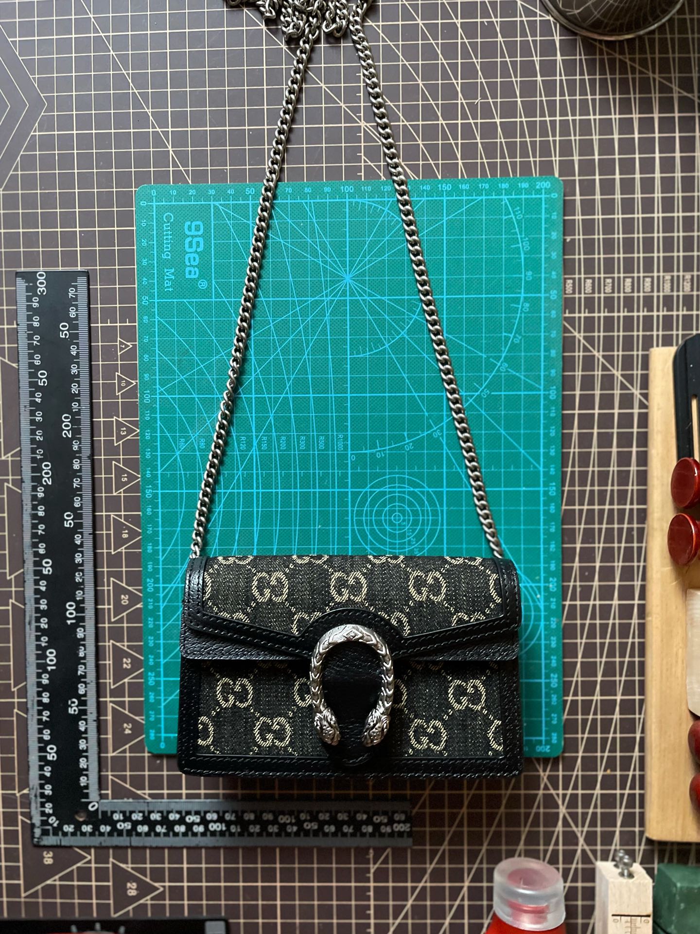 Gucci Dionysus Borse Crossbody & Borse a Tracolla Nero Catene