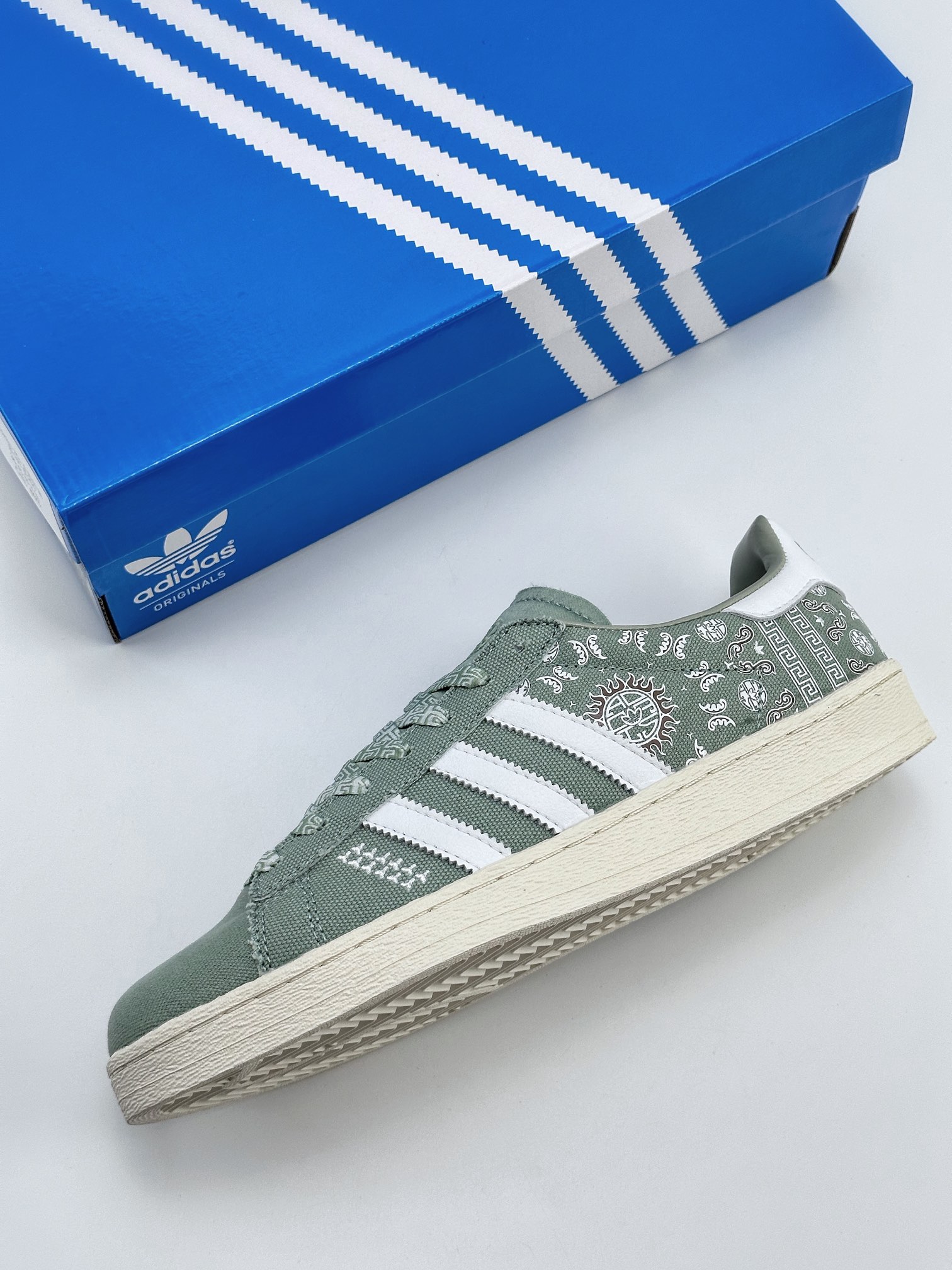 Adidas Campus 80S series clover campus casual sneakers IG7949PT