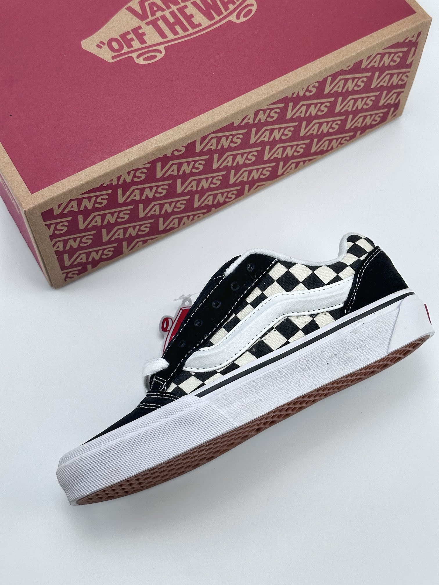 Vans Knu Skool bread shoes super popular VANS checkerboard bread shoes VN0009QCZK6