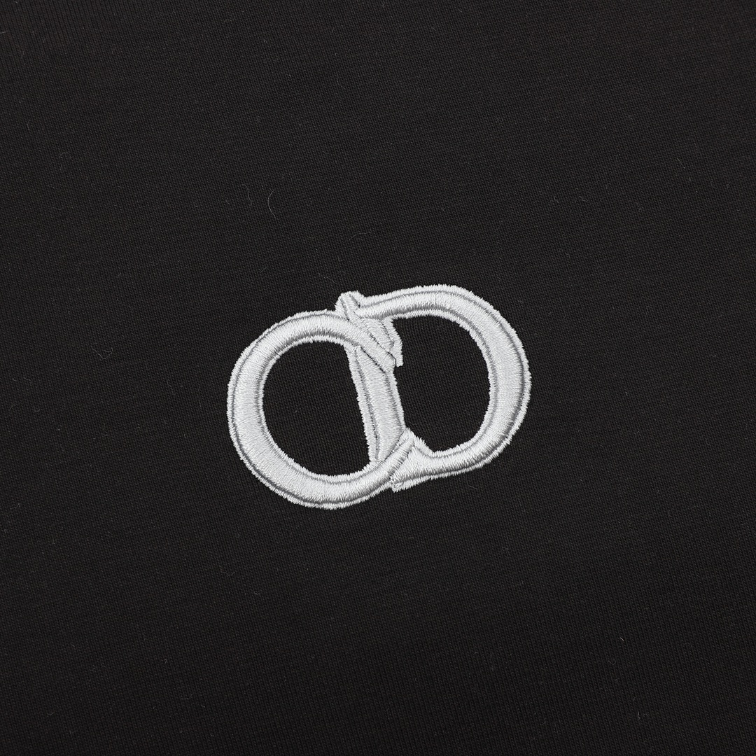 DIOR/迪奥 CD刺绣拼接圆领卫衣 新款拼接圆领卫衣