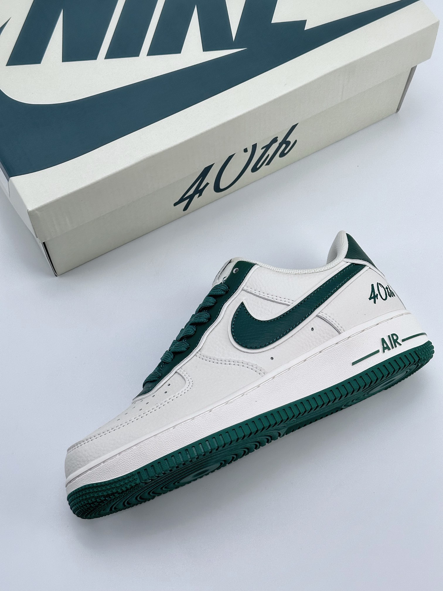 Nike Air Force 1 Low 07 40th White Army Green JF1983-558