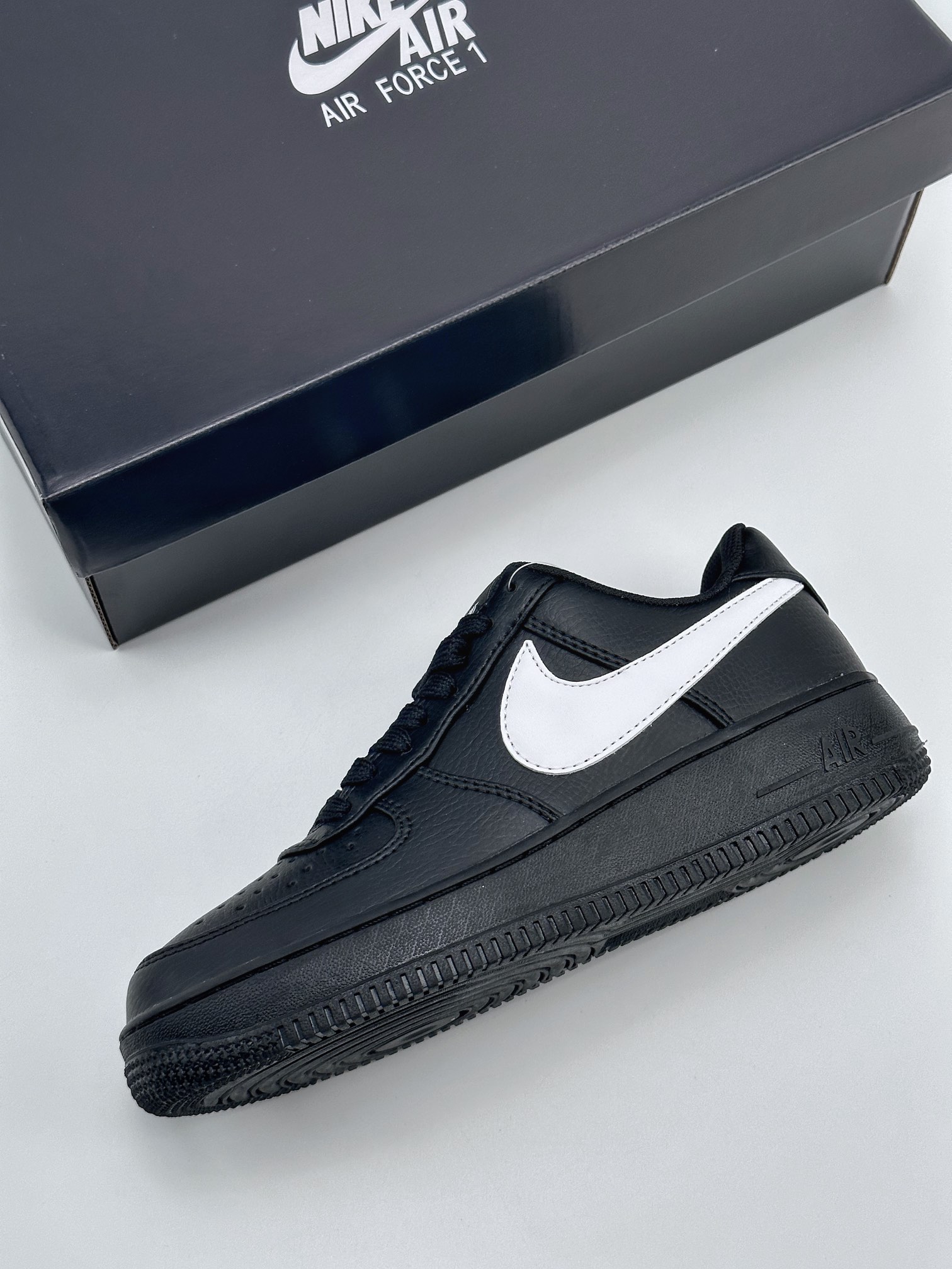 Nike Air Force 1 Low 07 Big Swoosh Black and White CI9553-001