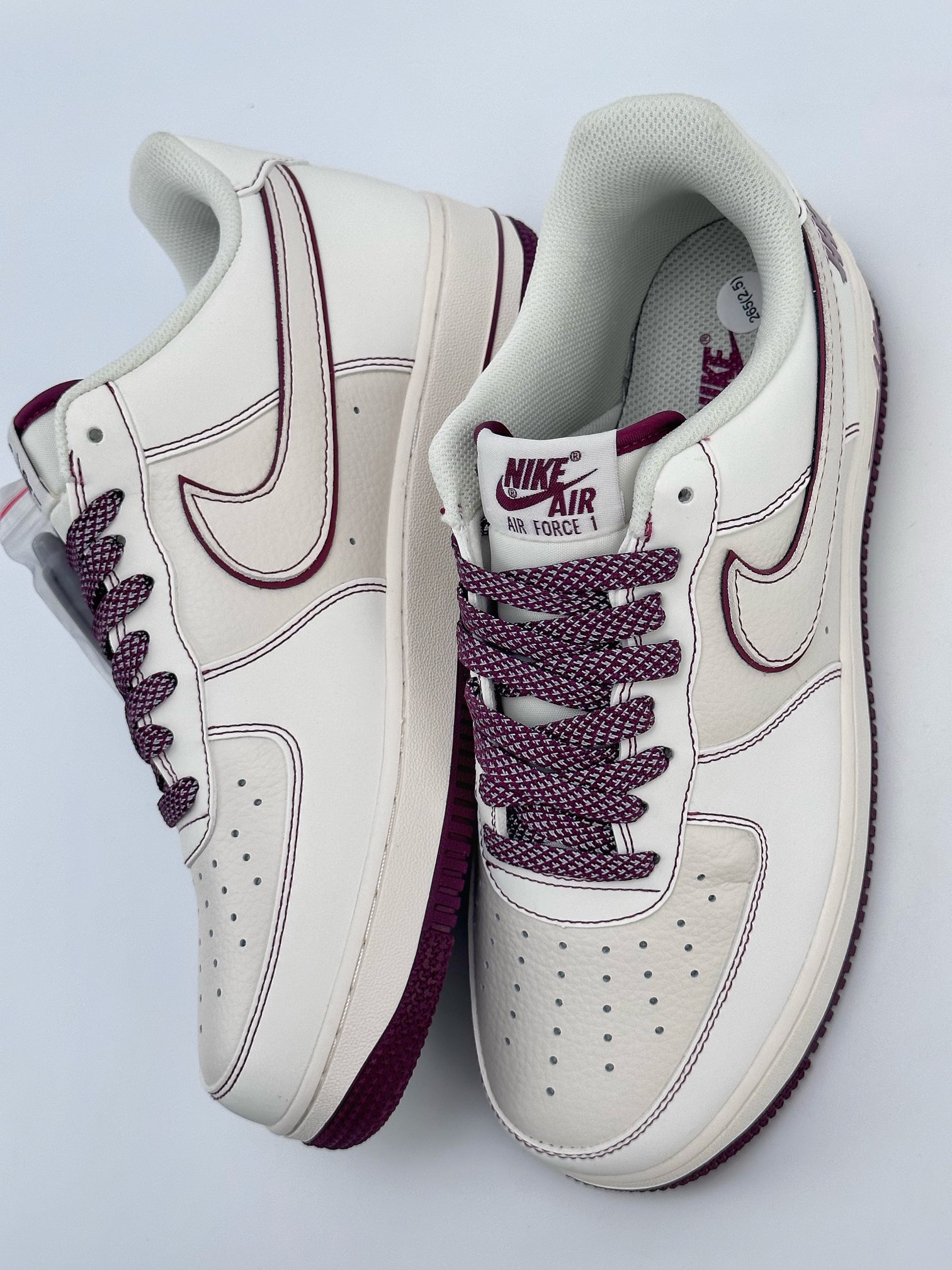 Nike Air Force 1 Low 07 Undefeated White Wine Red UN3699-022