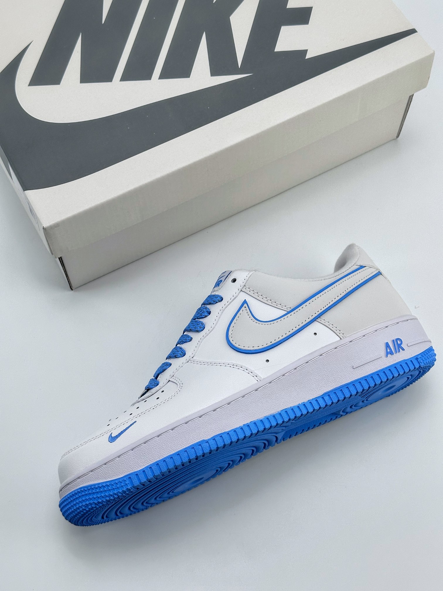 Nike Air Force 1 Low 07 White Blue Line YZ8115-005