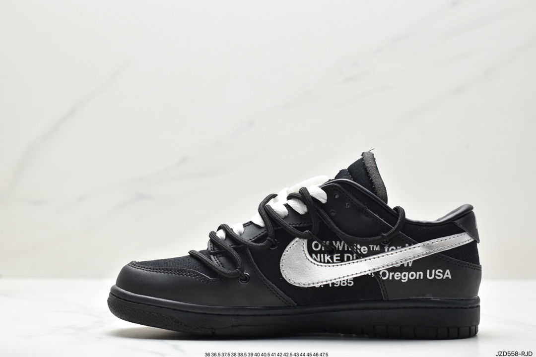 OFF-WHITE x Futura x Nike Dunk Low three-party joint CT0856-700