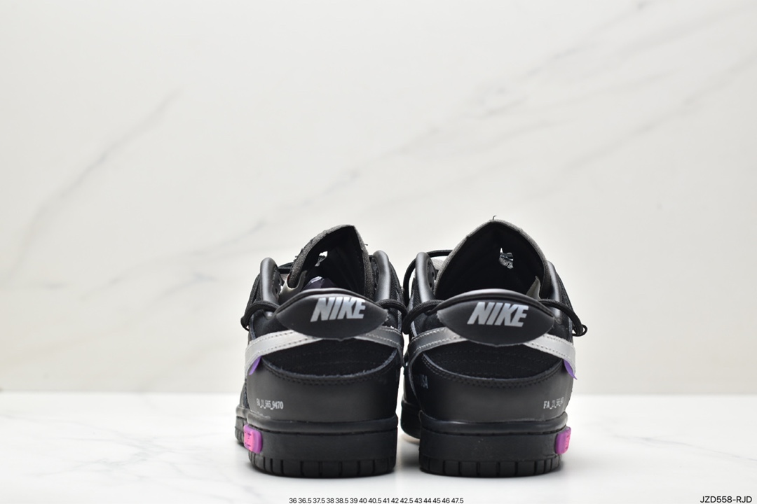 OFF-WHITE x Futura x Nike Dunk Low three-party joint CT0856-700